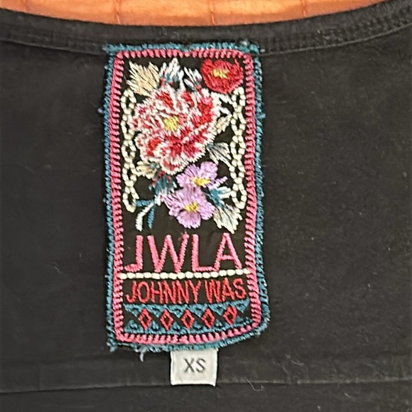 JOHNNY WAS LA MINA EMBROIDERED TOP size XS - Picture 9 of 13